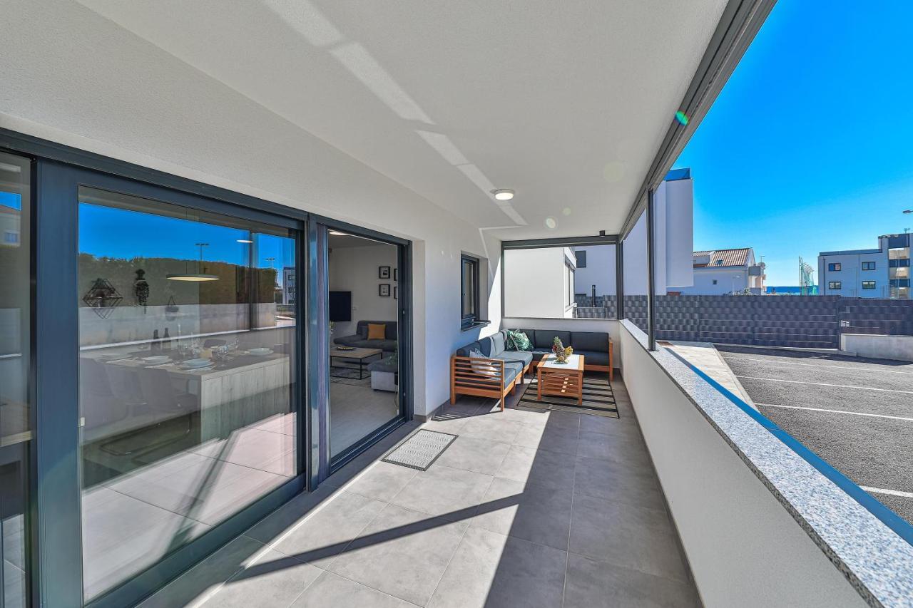 Luxury Apartment Pia With Swimming Pool And Grill Trogir Zewnętrze zdjęcie